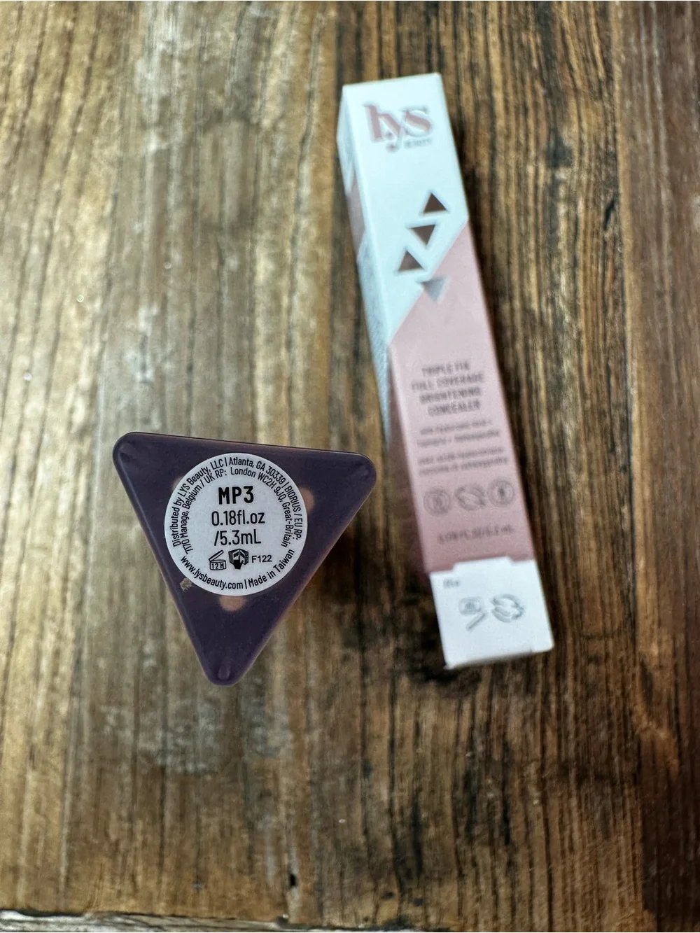 Lys Beauty Triple Fix Full Coverage Concealer -Beige